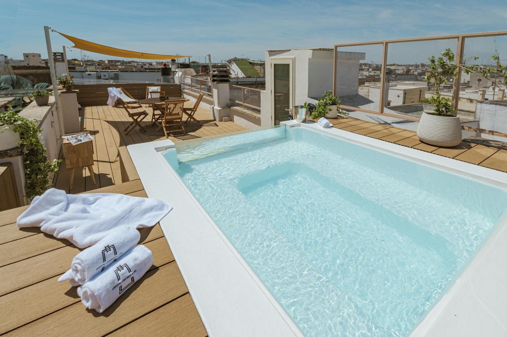 Guaceto Apartment Luxury Property With Private Pool On The Terrace เมซานเย ภายนอก รูปภาพ
